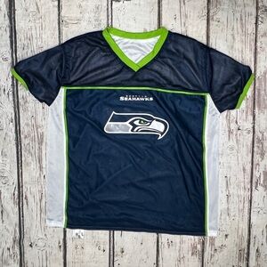 Seattle Seahawks NFL Flag Football Reversible Jersey Mens